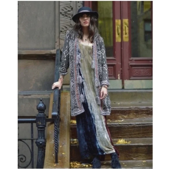 Free People Kai Cardigan in Brown size Medium - Picture 3 of 7